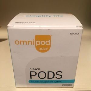 Omnipod Dash (1 box included) New and Sealed 5 pods each EXP 10/23